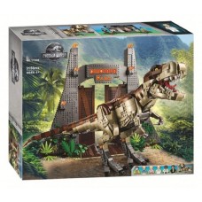 Конструктор Dinosaur World "Ярость Ти-Рекса" 3156 деталей №11338