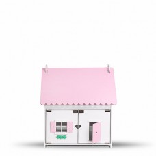 Кукольный домик "Барби Хаус" (бело-розовый)
