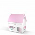 Кукольный домик "Лолли" (бело-розовый)